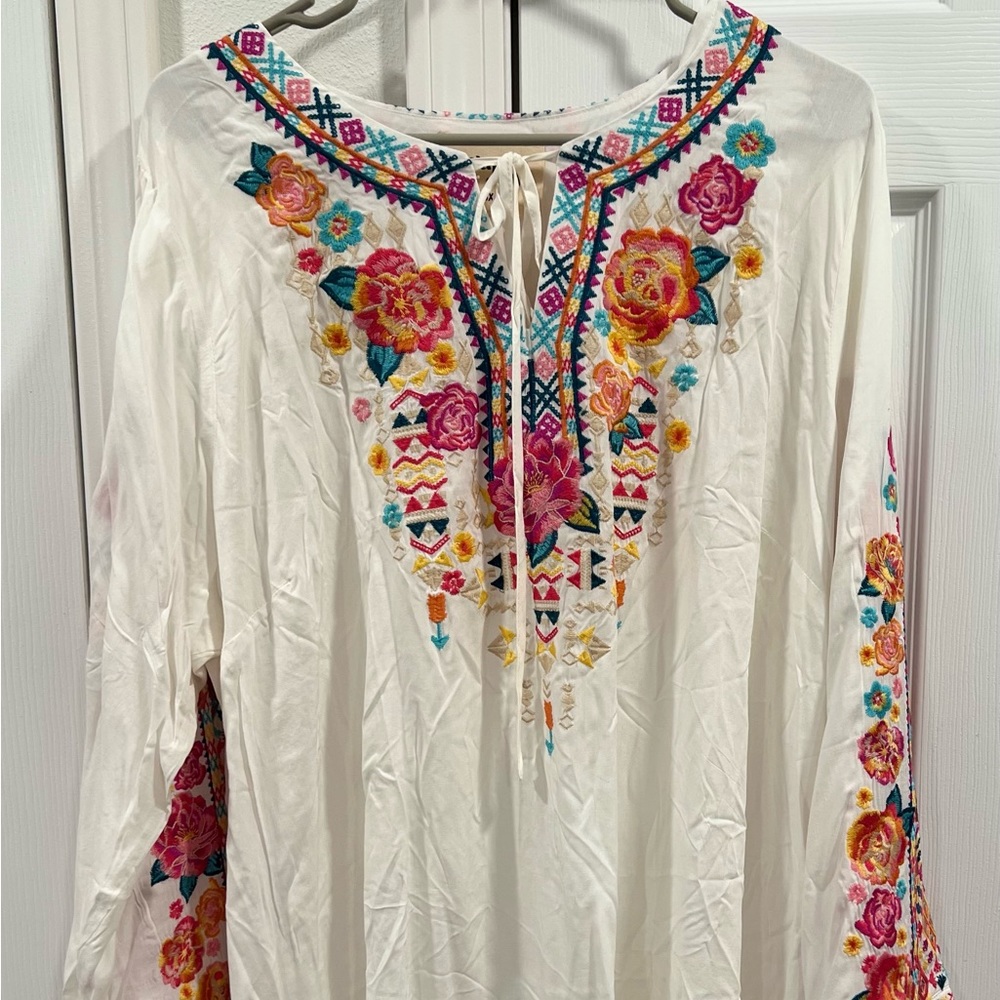 Beautiful Mexican Inspired Blouse